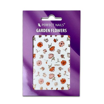 Körömmatrica - Garden Flowers - Perfect Nails