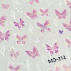 Körömmatrica - Holo Butterflies I. - Perfect Nails