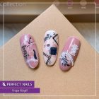 Körömmatrica - 3D Quotes - Perfect Nails