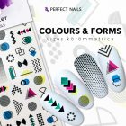 Körömmatrica - Colours & Forms - Perfect Nails