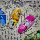 Körömmatrica - Lovely Words - Perfect Nails