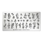 Körömnyomda Lemez - Abstract Nature - Perfect Nails