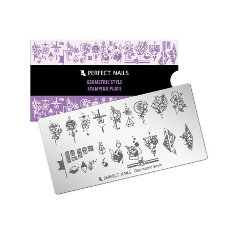 Körömnyomda Lemez - Geometric Style - Perfect Nails