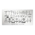 Körömnyomda Lemez - Line & Shape - Perfect Nails