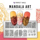 Körömnyomda Lemez - Mandala Art - Perfect Nails