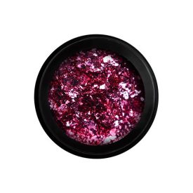   Metal Chrome Flakes - Körömdíszítő pehely - rózsaszín (Sugar Baby) - Perfect Nails