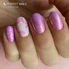 Color Magic Flakes - Körömdíszítő pehely - Pink - Perfect Nails