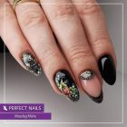 Wonder Flakes - Körömdíszítő pehely - Fekete - Perfect Nails