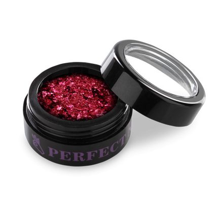 Metal Chrome Flakes - Körömdíszítő Pehely - Piros - Perfect Nails
