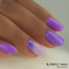 Metal Chrome Flakes - Körömdíszítő Pehely - Lila - Perfect Nails