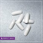 Díszítő TIP - Fehér 50db - Perfect Nails
