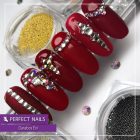 NailStar strasszkő SS12 - Crystal 20db - Perfect Nails