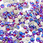 Nailstar strasszkő SS3 - Dark Purple AB 100db - Perfect Nails