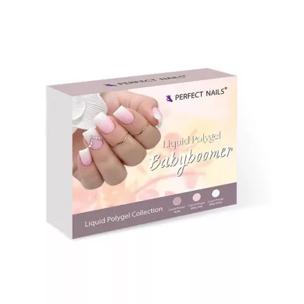 Liquid Polygel Babyboomer - Base Gel Collection - Perfect Nails