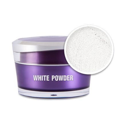 Műkörömépítő porcelánpor - White powder 15ml - Perfect Nails