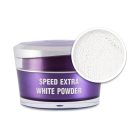 Műkörömépítő porcelánpor - Speed Extra White powder 15ml - Perfect Nails