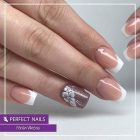Műkörömépítő porcelánpor - Speed Extra White powder 15ml - Perfect Nails