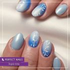 Chrome Powder - Körömdíszítő Krómpor - Fehér - Perfect Nails