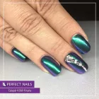 Chrome Powder - Körömdíszítő Szkarabeusz Krómpor - Lila - Perfect Nails