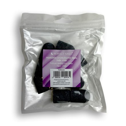 Pedikűrös csiszolósapka 16mm 10db - #180 - Perfect Nails