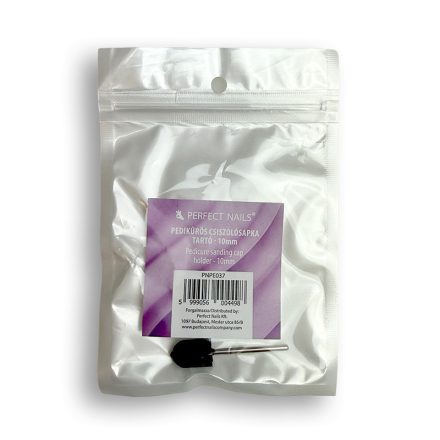 Pedikűrös csiszolósapka tartó - 10mm - Perfect Nails