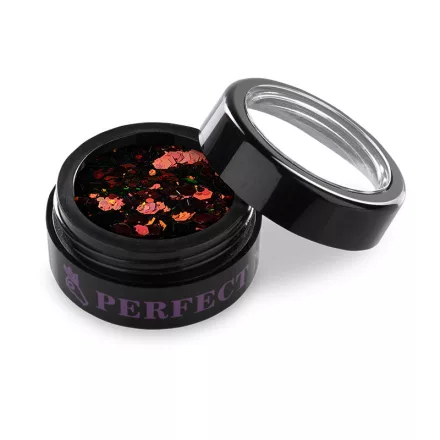 Körömdíszítő Glitter - Multisize - #8 - Perfect Nails