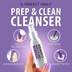 Prep & Clean Cleanser - Univerzális Körömelőkészítő, Zseléfixáló és Tisztító Folyadék 30ml - Perfect Nails