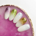 Márvány Tiptartó - Lila - Perfect Nails