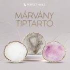 Márvány Tiptartó - Szürke - Perfect Nails