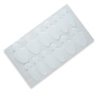 Szilikon Mosolyvonal sablon Reverse TIP Technikához - Klasszikus Francia - 12db - Perfect Nails