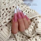 Szilikon Mosolyvonal sablon Reverse TIP Technikához - Klasszikus Francia - 12db - Perfect Nails