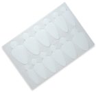 Szilikon Mosolyvonal sablon Reverse TIP Technikához - Orosz Extrém Francia - 12db - Perfect Nails