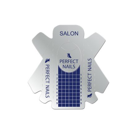 Műköröm Sablon - Salon 50db KÉK - Perfect Nails