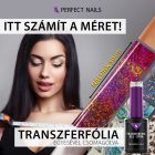 Transzferfólia - Rosegold - Perfect Nails