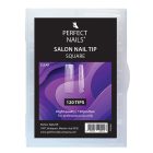 Salon Műköröm Tip készlet 120db - Square - Perfect Nails
