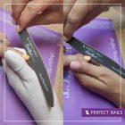 Textilkesztyű Gumírozott Ujjal - M - Perfect Nails