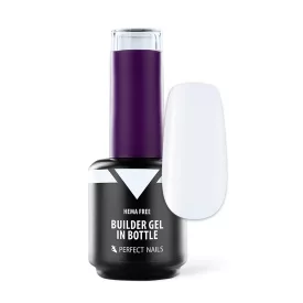   HEMA FREE Builder Gel in Bottle - Színezett üveges építőzselé 15ml - Latte White - Perfect Nails