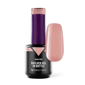   HEMA FREE Builder Gel in Bottle - Színezett üveges építőzselé 15ml - Cover Peach - Perfect Nails