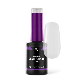   Elastic Hard Base Gel - Hema Free Erősített Gél Lakk Alap - Clear - 8ml - Perfect Nails
