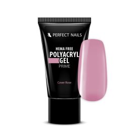  PolyAcryl Gel Prime - Hema Free Tubusos Polygel - Cover Rose 60g - Perfect Nails