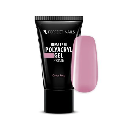 PolyAcryl Gel Prime - Hema Free Tubusos Polygel - Cover Rose 60g - Perfect Nails