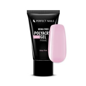   PolyAcryl Gel Prime - Hema Free Tubusos Polygel - Baby Pink 60g - Perfect Nails