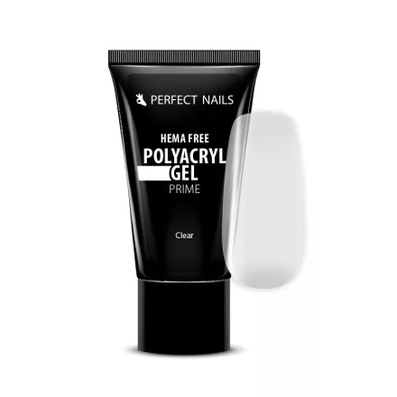 PolyAcryl Gel Prime - Hema Free Tubusos Polygel - Clear 30g - Perfect Nails