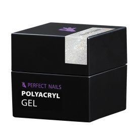   Perfect PolyAcryl Gel - Polygel White Glitter 50g - Perfect Nails