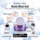 Basic Blue Gel - Műkörömépítő Zselé 50g - Perfect Nails