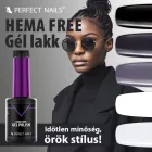 HEMA FREE Gél Lakk HF048 4ml - Black - Perfect Nails