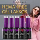 HEMA FREE Gél Lakk HF013 8ml - Deep Pink - Perfect Nails