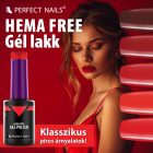 HEMA FREE Gél Lakk - Red Lipstick - 8ml - Perfect Nails