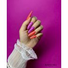 HEMA FREE Gél Lakk - Neon Grapefruit - 8ml - Perfect Nails