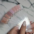 Liquid Polygel - Glitter Nude - 15ml - Perfect Nails